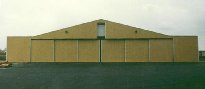 Aircraft Hanger: Main Entrance
